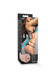 Телесный мастурбатор-ротик Angie - Blush Novelties - в Брянске купить с доставкой