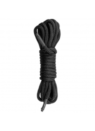 Черная веревка для бондажа Easytoys Bondage Rope - 5 м. - Easy toys - купить с доставкой в Брянске