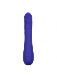 Фиолетовый вибратор с электростимуляцией Intimate E-Stimulator Petite Wand - 18,5 см. - California Exotic Novelties - купить с доставкой в Брянске