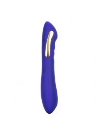 Фиолетовый вибратор с электростимуляцией Intimate E-Stimulator Petite Wand - 18,5 см. - California Exotic Novelties - купить с доставкой в Брянске