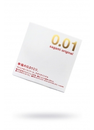 Супертонкий презерватив Sagami Original 0.01 - 1 шт. - Sagami - купить с доставкой в Брянске