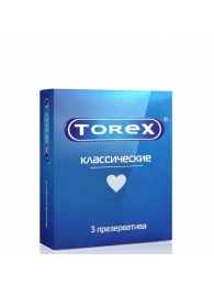 Гладкие презервативы Torex  Классические  - 3 шт. - Torex - купить с доставкой в Брянске