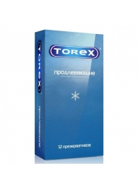 Презервативы Torex  Продлевающие  с пролонгирующим эффектом - 12 шт. - Torex - купить с доставкой в Брянске