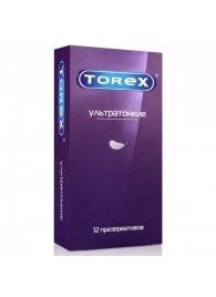 Презервативы Torex  Ультратонкие  - 12 шт. - Torex - купить с доставкой в Брянске