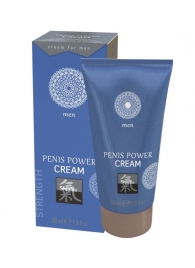 Возбуждающий крем для мужчин Penis Power Cream - 30 мл. - Shiatsu - купить с доставкой в Брянске