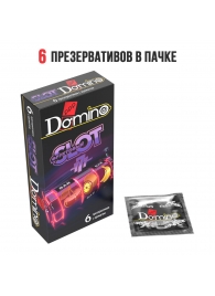 Ароматизированные презервативы DOMINO  Фруктовый слот  - 6 шт. - Domino - купить с доставкой в Брянске