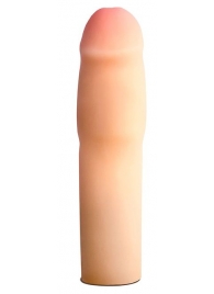 Телесная насадка-удлинитель на пенис PERFORMANCE 1.5INCH COCK XTENDER - 16 см. - Blush Novelties - в Брянске купить с доставкой