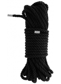 Черная веревка для бондажа BONDAGE ROPE - 10 м. - Dream Toys - купить с доставкой в Брянске