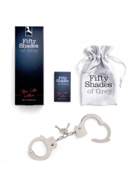 Металлические наручники Metal Handcuffs - Fifty Shades of Grey - купить с доставкой в Брянске