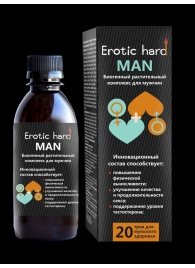 Мужской биогенный концентрат для усиления эрекции Erotic hard Man - 250 мл. - Erotic Hard - купить с доставкой в Брянске