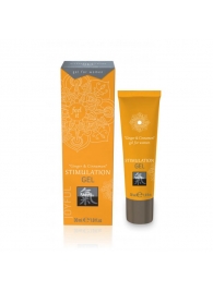 Возбуждающий интимный гель STIMULATION GEL Ginger   Cinnamon - 30 мл. - Shiatsu - купить с доставкой в Брянске