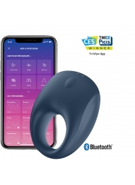 Эрекционное кольцо Satisfyer Strong One с возможностью управления через приложение - Satisfyer - в Брянске купить с доставкой