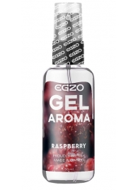 Интимный лубрикант EGZO AROMA с ароматом малины - 50 мл. - EGZO - купить с доставкой в Брянске