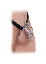 Кольцо верности Extreme Chastity Belt с фиксацией головки - Pipedream - купить с доставкой в Брянске