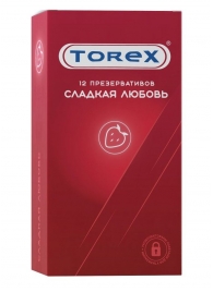 Презервативы Torex  Сладкая любовь  с ароматом клубники - 12 шт. - Torex - купить с доставкой в Брянске