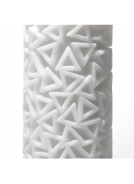 Белый 3D мастурбатор PILE - Tenga - в Брянске купить с доставкой