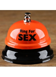 Настольный звонок RING FOR SEX - Сима-Ленд - купить с доставкой в Брянске