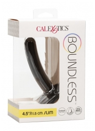 Черный анальный стимулятор Boundless 4.5” Slim Probe - 11,5 см. - California Exotic Novelties - купить с доставкой в Брянске