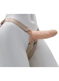 Телесный мужской парапротез MEN STYLE - 15 см. - LOVETOY (А-Полимер) - купить с доставкой в Брянске
