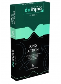 Презервативы с пролонгирующим эффектом DOMINO Classic Long action - 6 шт. - Domino - купить с доставкой в Брянске