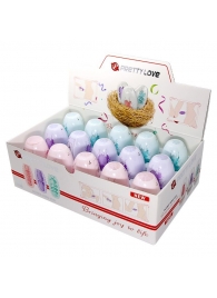 Набор из 15 мини-мастурбаторов Fantastic Egg Hard Boiled - Baile - в Брянске купить с доставкой