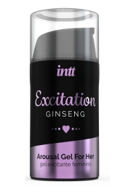 Женский возбуждающий интимный гель Excitation Ginseng - 15 мл. - INTT - купить с доставкой в Брянске