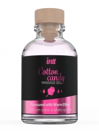 Массажный гель с согревающим эффектом Cotton Candy - 30 мл. - INTT - купить с доставкой в Брянске