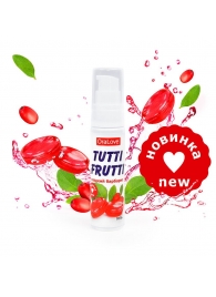 Гель-смазка Tutti-frutti со вкусом барбариса - 30 гр. - Биоритм - купить с доставкой в Брянске
