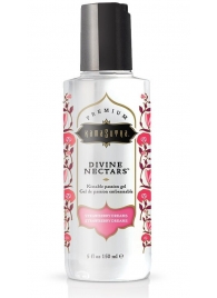 Гель-лубрикант на водной основе Divine Nectars Strawberry Dream с ароматом клубники - 150 мл. - Kama Sutra - купить с доставкой в Брянске