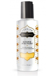 Гель-лубрикант на водной основе Divine Nectars Vanilla с ароматом ванили - 150 мл. - Kama Sutra - купить с доставкой в Брянске