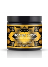 Пудра для тела Honey Dust Body Powder с ароматом кокоса и ананаса - 170 гр. - Kama Sutra - купить с доставкой в Брянске