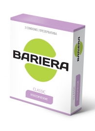 Классические презервативы Bariera Classic - 3 шт. - Bariera - купить с доставкой в Брянске