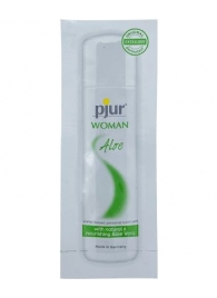 Лубрикант на водной основе pjur WOMAN Aloe - 2 мл. - Pjur - купить с доставкой в Брянске