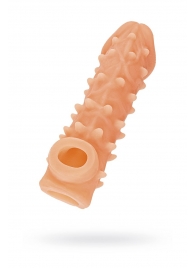 Телесная закрытая насадка с пупырышками Cock Sleeve Size S - 13,8 см. - KOKOS - в Брянске купить с доставкой Телесная закрытая насадка с пупырышками Cock Sleeve Size S - 13,8 см. - KOKOS - в Брянске купить с доставкой