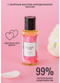 Массажное масло Pleasure Lab Delicate с ароматом пиона и пачули - 50 мл. - Pleasure Lab - купить с доставкой в Брянске