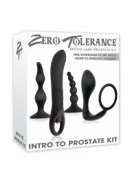 Набор стимуляторов простаты Intro To Prostate Kit - Zero Tolerance - в Брянске купить с доставкой