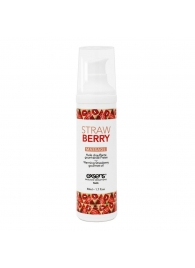 Разогревающее массажное масло  с ароматом клубники Gourmet Strawberry - 50 мл. - Exsens - купить с доставкой в Брянске