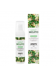 Разогревающее массажное масло с ароматом мохито Gourmet Mint Mojito - 50 мл. - Exsens - купить с доставкой в Брянске