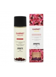Органическое массажное масло GARNET ARGAN - 100 мл. - Exsens - купить с доставкой в Брянске