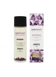 Органическое массажное масло AMETHYST SWEET ALMOND - 100 мл. - Exsens - купить с доставкой в Брянске