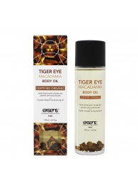 Органическое массажное масло TIGER EYE MACADAMIA - 100 мл. - Exsens - купить с доставкой в Брянске