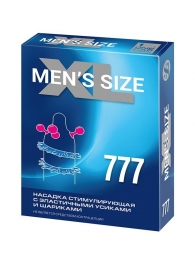 Стимулирующая насадка на пенис MEN SIZE 777 - Sitabella - в Брянске купить с доставкой