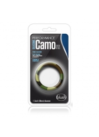 Эрекционное кольцо камуфляжной расцветки Silicone Camo Cock Ring - Blush Novelties - в Брянске купить с доставкой