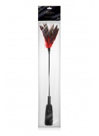 Стек-щекоталка Sweet Caress Feather Whip - 58 см. - Sweet Caress - купить с доставкой в Брянске