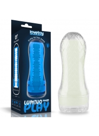 Светящийся в темноте мастурбатор Lumino Play Masturbator Ribbed - Lovetoy - в Брянске купить с доставкой