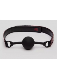 Кляп-шар на двусторонних ремешках Reversible Silicone Ball Gag - Fifty Shades of Grey - купить с доставкой в Брянске