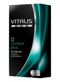 Контурные презервативы VITALIS PREMIUM comfort plus - 12 шт. - Vitalis - купить с доставкой в Брянске