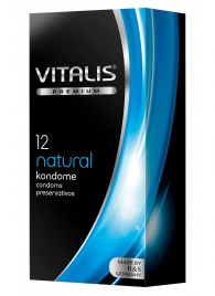 Классические презервативы VITALIS PREMIUM natural - 12 шт. - Vitalis - купить с доставкой в Брянске
