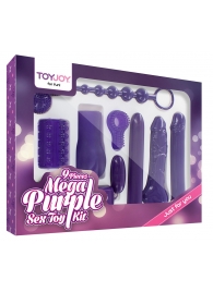 Эротический набор Toy Joy Mega Purple - Toy Joy - купить с доставкой в Брянске
