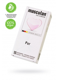 Супертонкие презервативы Masculan Pur - 10 шт. - Masculan - купить с доставкой в Брянске